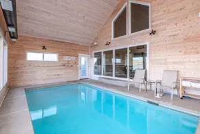 Private indoor pool, hot tub & lake views - Image 2