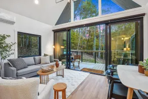 Rocky Falls | Hocking Hills, Modern Cabin, Hot Tub - Image 3