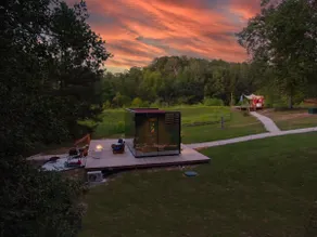Mirror Cabin & Sauna In A Forest - Image 3