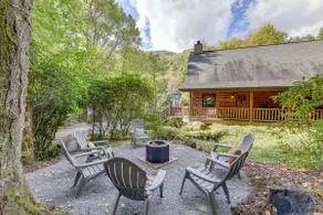 Log Cabin w/ Hot Tub, Creek & Views - 2 Mi to Ski - Image 3