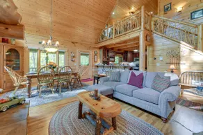 Log Cabin w/ Hot Tub, Creek & Views - 2 Mi to Ski - Image 5