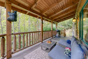 Log Cabin w/ Hot Tub, Creek & Views - 2 Mi to Ski - Image 2