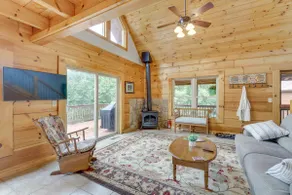 Serene Cabin w/ Deck & Fire Pit in Blue Ridge Mtns - Image 5