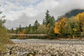 Mountain Memories: peaceful riverfront w/ hot tub - Image 2