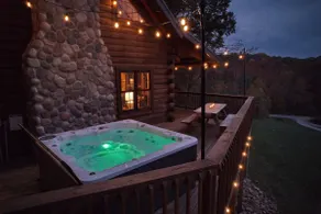 Secluded w/ View! Hot tub! Sauna! Sleeps 14! - Image 2