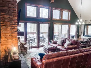 Covered Deck • Forest View • Fire Pit • Pets - Image 3