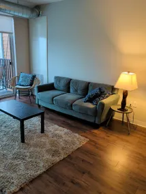 Stylish Campustown Stay with Gym & Balcony - Image 5