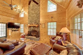 On-Site Waterfall! Cabin Near Blue Ridge Pkwy - Image 2