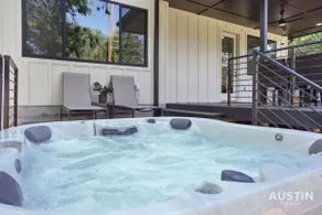 Luxurious Modernism with Private Hot Tub and Garage - Image 3