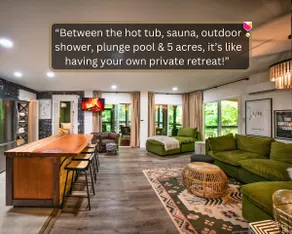 Nature Retreat! Sauna|Pool|Hot Tub - Image 5