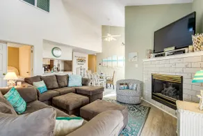 Waterview condo at Sea Colony with patio fireplace - Image 4