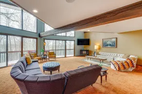 Eclectic Hubertus Home w/ Game Room & Fire Pit! - Image 5