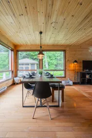 Bohôme, wooden chalet, river front - Image 2