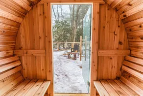 Modern Luxe A-Frame w/ Dome, Hot Tub & Sauna - Image 5