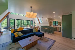 Cozy A-Frame Cabin - In-Deck Hot Tub - near Boone - Image 3
