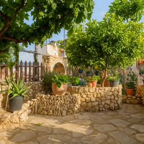 Rhodes Archaggelos Retreat-Nest Among Garden - Image 4
