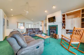 17 Mi to Skiing! Lake-View Michigan Home w/ Deck - Image 4