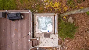 Hot Tub Secluded Fire Pit Hammock - Image 4