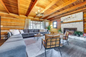Hot Tub, Game Room & Fire Pit: Canton Log Cabin - Image 4