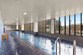 Chic 1-Bed with Pool by River, Ferry & Amenities - Image 5
