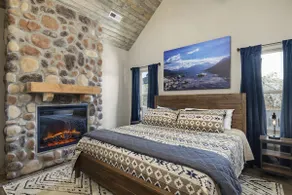 Cozy 3BR Cabin | Fireplace & Upscale Interior - Image 4