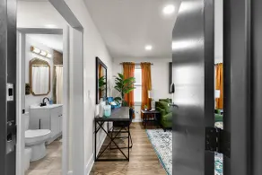 Retro Glam: Colorful Mid-Century Haven Apt 2 - Image 5