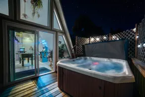 Hot Tub and Sauna Game Room Horse Track Retreat - Image 3