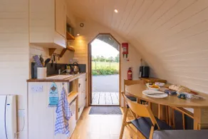 Pod1 - Powys River Pods - Pet Friendly Glamping Pod Builth Wells Powys Wales - Image 2