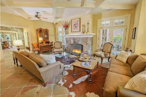 Crab Orchard House-Valle Crucis-Outdoor Fireplace - Image 3