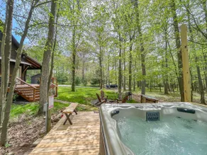 Amazing Outdoor Space with Amenities Galore Hot Tub Fire Pit and More - Image 2