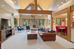 10-acre forest retreat with hot tub and fire pit - Image 2