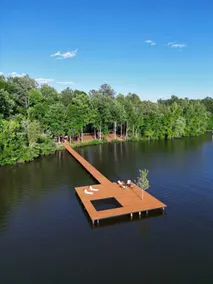 Lake Gaston Glass House | Private Dock, EV Charger - Image 2