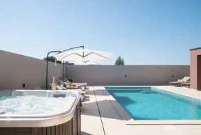 New Villa 55 - Vrsi heated pool jacuzzi sauna - Image 5