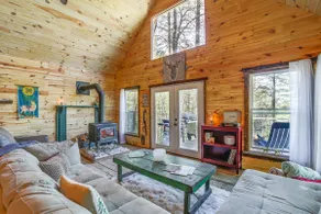 Secluded Brevard Cabin w Private Waterfall - Image 3