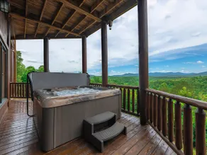 Serenity - Mineral Bluff, GA - Take in Sweeping Mountain Views, Soak in the Hot Tub, Unwind in the J - Image 2