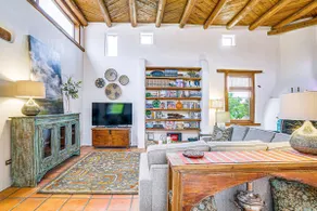 Las Cruces Santa Fe-style Adobe Home on 6 Acres! - Image 5