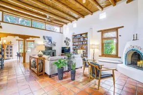 Las Cruces Santa Fe-style Adobe Home on 6 Acres! - Image 3