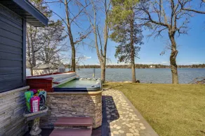 Fire Pit + Dock: Lakefront Cabin in Zimmerman! - Image 2
