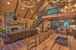 Luxe Lakefront Lodge w/ Dock , Hot Tub & Game Room - Image 2