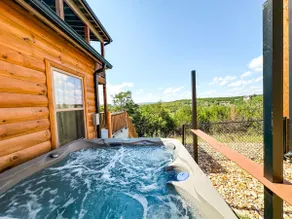 Lakefront Cabin–Pool, Private Hot, Tub & Fireplace - Image 2