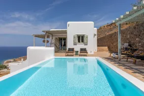 Modern Mykonos Villa Private Pool Stunning View - Image 3