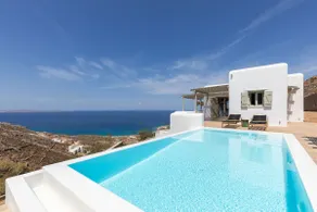 Modern Mykonos Villa Private Pool Stunning View - Image 2