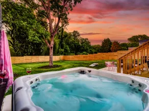 Stroll to Main St, Hot Tub, Fenced Yard, FirePit - Image 2