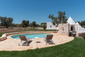 Villa 'Trullo White Dream Con Piscina' mit privatem Pool, WLAN und Klimaanlage - Image 2