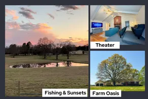 HUGE Theater Room~ Private Farm Stay- Sleeps 10 - Image 2