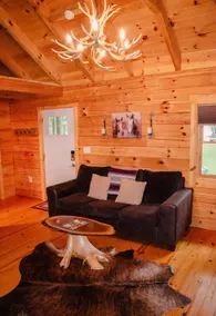 The Oasis Cozy Cabin w/ Hot Tub Near Hocking Hills - Image 2