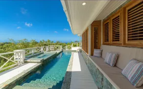 Unique island villa with pool & sunset views - Image 2