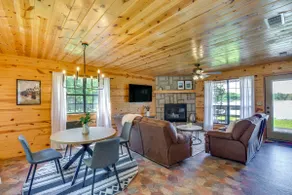 Cabin on Lake Raymond Gary w/ Dock, Grill & Views! - Image 5