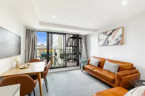 Stylish Modern Unit w Balcony and Pool Zodiak Stays - Image 5