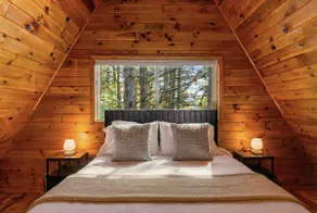 Hot Tub + Fire Pit | Modern Wooded Cabin for Two - Image 5